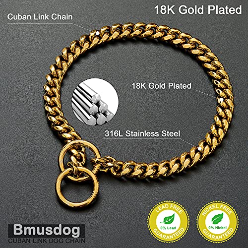 Chain Heavy Duty Metal Dog Leash, 180cm Chew Proof Pet Leash Chain with Soft  Padded Handle for Large & Medium Size Dogs Walking, Training and Traveling  : : Pet Supplies
