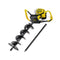 Giantz 80CC Petrol Post Hole Digger Auger Bits Drill Borer Fence Extension - Coll Online