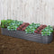 Greenfingers 320X80X42CM Galvanised Raised Garden Bed Steel Instant Planter - Coll Online