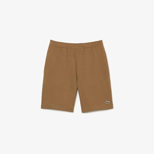 Lacoste Men's Cotton Fleece Short, Green, Large