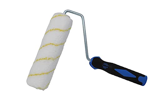 Pro Grade Paint Roller Cover Set,Wall Painting Roller Naps for Professional or Home Owners with All Paints and Stains. Paint Roller Covers are for House or Commercial Use. (10 Piece Set)