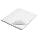 Avarrix Australia A4 Sticker Paper, Paper-Based Glossy White, 50 Sheets, Self Adhesive Premium Glossy Sticker Paper for Inkjet and Laser Printer, 90gsm Thickness Printable Label Sheets