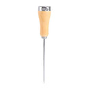 Ice Pick Crusher, Ice Pick Awl, Easy to Carry Secure Hold Stainless Steel Reduce Slips Wooden Handle for Picnics Bars Camping Kitchens