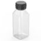 10 Pcs 8 Oz Plastic Juice Bottles with Lids, Empty Clear Containers for Juice, Milk and Other Beverage