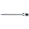 fischer Chipboard Screw 3.0 x 12 Countersunk Head Blue-Galvanised Full Thread Phillips PZ