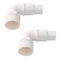 ATIE 1.5" 90 Degree Elbow Pool Hose Adapter Fitting SPX1105Z3 Replacement for Above-Ground Pool Pump, Filter, Skimmer, Compatible with Hayward SPX1105Z3, SPX1105Z4, SPX1091Z7 Adapters (2 Pack)