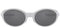 Oakley Men's Oo9438 Eyejacket Redux Rectangular Sunglasses, Silver/Prizm Black Polarized, 58 mm