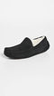 UGG Men's Ascot Slipper, Black Suede, 10 US