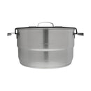 Stanley Even Heat Camp Pro Cookset, 11-Piece Camping Cookware Set with Stainless Steel Pots and Pans, Utensils, Lids, and Cooking Accessories, Outdoor Travel Kit for Backpacking, Hiking, and Fishing