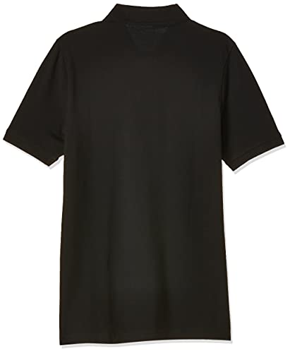 PUMA Men's Essential Pique Polo Shirt, Black, XXL