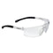 Stanley Clear Lens Transparent Safety Glasses - Clear Safety Glasses For Men & Women - Transparent Arms and Lenses with UV Protection Glasses - Rubber Tipped No-Slip Design - SY1201D