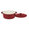 Cuisinart CI670-30CR Chef's Classic Enameled Cast Iron 7-Quart Round Covered Casserole, Cardinal Red