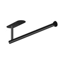 Gominimo Self Adhesive or Drilling Paper Towel Holder Wall Mount, Waterproof, Anti-Rust, Anti-Scratch, 304 Stainless Steel Kitchen Paper Towel Rack (Black)