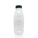 Packware Juice Plastic Bottles - Reusable Drink Containers with Black Lids - Reusable & Leak-Proof Juice Bottles, Great for Storing Homemade Juices Water Smoothies & Much More - 50 Pack(300ml)
