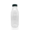 Packware Juice Plastic Bottles - Reusable Drink Containers with Black Lids - Reusable & Leak-Proof Juice Bottles, Great for Storing Homemade Juices Water Smoothies & Much More - 50 Pack(300ml)