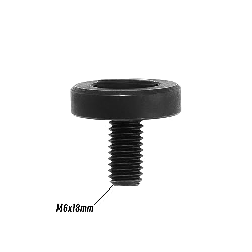 VGOL 2Pcs M6x18 Hex Socket Screw & Outer Flange 265674-6 Compatible with Makita Multitool DTM50 TM3000C BTM40 BTM50 Lock Screw Bolt & Outer Flange