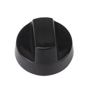 4 Pcs ABS Plastic Universal Stove Knob Replacement Parts 42x26mm Black