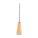 Ice Pick Crusher, Ice Pick Awl, Easy to Carry Secure Hold Stainless Steel Reduce Slips Wooden Handle for Picnics Bars Camping Kitchens