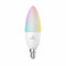 Laser WiFi Smart RGBW Dimmable LED Bulb E14 Google Home Alexa