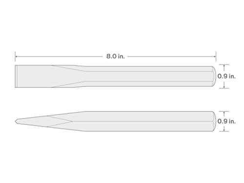 TEKTON 66009 1-Inch Cold Chisel