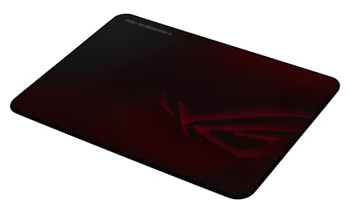 ASUS ROG Scabbard II Gaming Mouse Pad - Protective Nano Coating Surface Repels Water-Oil-Dust, Anti-Fray Flat Stitched Edges, Non-Slip Rubber Base, Optimized Surface for Smooth Glide and Comfort