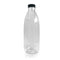Packware Round Plastic Juice Bottles - Clear Drinking Containers with Tamper Evident Lids - Reusable & Leak-Proof - Great for Storing Homemade Juices Water Smoothies & Much More - 20 Pack (1000 ml)
