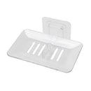 Bathroom Waterfall Tray Holder Soaps Plate Suction Case Containers Dish Storage