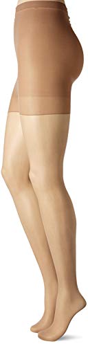 Hanes Silk Reflections Women's Plus Size Hanes Curves Silky Sheer Legwear, nude, 3X/4X