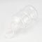 ZEONHEI 12 PCS 24oz Plastic Juice Bottles with Caps, 700ml Cute Bubble Tea Clear Water Bottles, Pull Ring Top Juice Bottles for Smoothie, Boba Tea and Cold Brew Tea