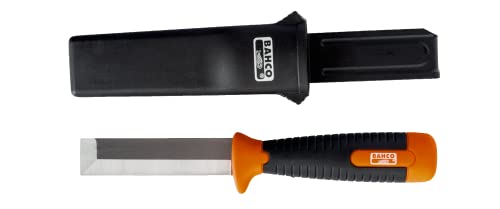 Bahco Heavy Duty Wrecking Knife with Rubberised Handle, Single