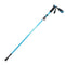 NUZAMAS Folding Cane Portable Walking Stick Climbing Stick Walking Aid Aluminum 110-125cm Adjustment Blue Five-Section Telescopic Cane for Outdoor Travel Climbing