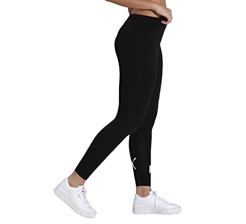 PUMA Unisex Essential Logo Leggings, Black, Medium