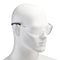 Stanley Clear Lens Transparent Safety Glasses - Clear Safety Glasses For Men & Women - Transparent Arms and Lenses with UV Protection Glasses - Rubber Tipped No-Slip Design - SY1201D