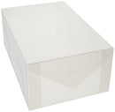 Greenco Clear Foldable Shoe Storage Boxes-10 Pack