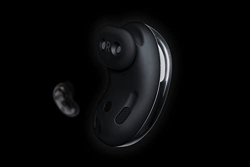 Samsung Galaxy Buds Live, Wireless Bluetooth Headphones with Noise Cancelling (ANC), Long-Lasting Battery, Sound by AKG, Comfortable Fit, Onyx