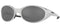 Oakley Men's Oo9438 Eyejacket Redux Rectangular Sunglasses, Silver/Prizm Black Polarized, 58 mm