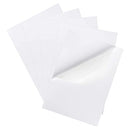 Avarrix Australia A4 Sticker Paper, Paper-Based Matte White, 100 Sheets, Self Adhesive Premium Sticker Paper for Inkjet and Laser Printer, 100gsm Thickness Printable Label Sheets
