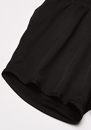 PUMA Girl's Active Shorts, Black, Medium