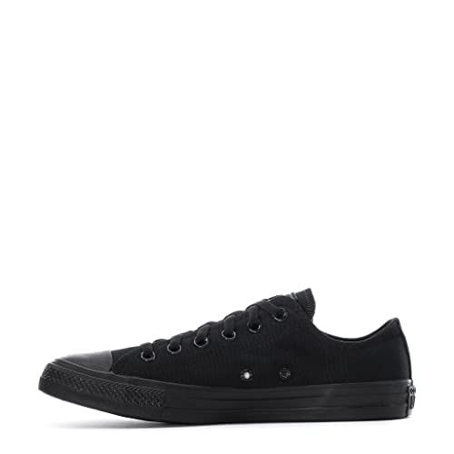 Converse Chuck Taylor All Stars High Top Junior Blue Slate/Midnight Navy Trainers, Black Black Monochrome, 36 EU