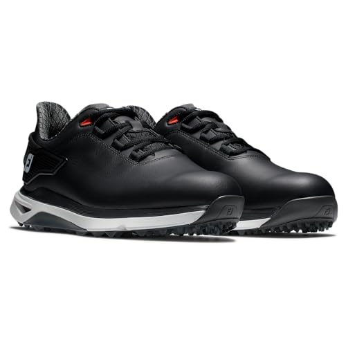 FootJoy Men's Pro|SLX Golf Shoe, Black White Grey, 12 UK Wide