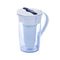 ZeroWater 10 Cup Round Water Filter Pitcher, White and Blue