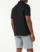 PUMA Men's Essential Pique Polo Shirt, Black, XXL