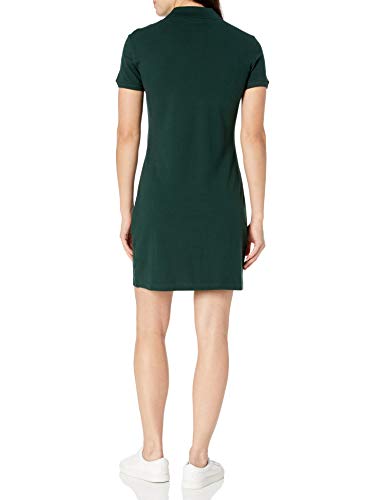Lacoste Womens Stretch Cotton Piqu預olo Dress, Sinople, 6