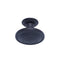 Amazon Basics Traditional Top Ring Cabinet Knob, 1.25-inch Diameter, Flat Black, 10-Pack