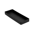Amazon Basics Plastic Desk Organizer - Half Accessory Tray, Black