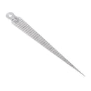 1-15mm Stainless Steel Taper Gauge, Wedge Feeler Taper Welding Gauge Gage Test Hole Metric/Imperial Measure, Miniature and Light Weight, Easy to Carry