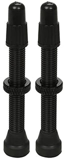 Venzo Mountain Bike Bicycle Tubeless No Tube Tire Presta Universal Valve Stems Pair of 2 Valves - Choices - 44mm