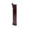 SEIKO Stately Dark Brown Solid Oak Case Wall Clock with Pendulum and Chime