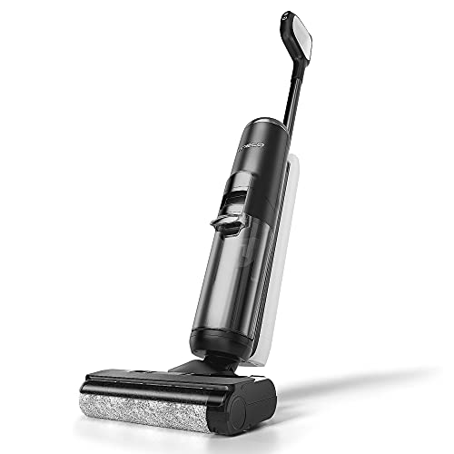 Tineco Floor ONE S5 Smart Cordless Wet Dry Vacuum Cleaner and Mop for Hard Floors, Digital Display, Long Run Time, Great for Sticky Messes and Pet Hair, Space-Saving Design