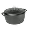 Lodge Blacklock Dutch Oven 5.5 Quart Cast Iron Dutch Oven, Black, BL02DO